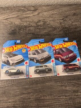 Hot Wheels Toyota Prius Custom & 1986 Toyota Van Bundle J-Imports Lot